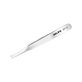 Pinzetta metallica antistatica con punta piatta, Relife ST-13