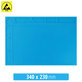 Tappetino in silicone antistatico ESD termoresistente 34 x 23cm, Sunshine S-120
