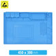 Tappetino in silicone antistatico ESD termoresistente 45 x 30cm, Sunshine S-160