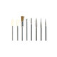 Set di testine abrasive, Relife RL-068A