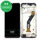 Schermo per Infinix Smart 7 HD X6516, Ink Black, Vetro touch con cornice