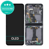 Schermo OLED per Samsung Z Flip 5 F731B, Graphite, Vetro touch con cornice