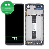 Schermo per Xiaomi Redmi A2, Onyx Black, Vetro touch con cornice