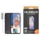 Bundle Hoops + Vetro temperato UWF + Hard Case D3O per Samsung Galaxy A55 5G, PanzerGlass