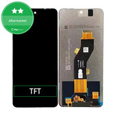 Schermo LCD per Infinix Hot 40i, Vetro touch senza cornice