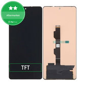 Schermo LCD per Xiaomi Poco M6 Pro, Vetro touch senza cornice