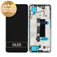 Schermo per Xiaomi Redmi Note 13 Pro 5G 2312DRA50C, Ocean Teal, Vetro touch con cornice, 5600010N1600, Genuine Service Pack