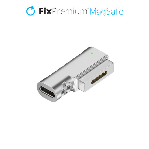Adattatore USB-C a MagSafe 2, Silver, FixPremium