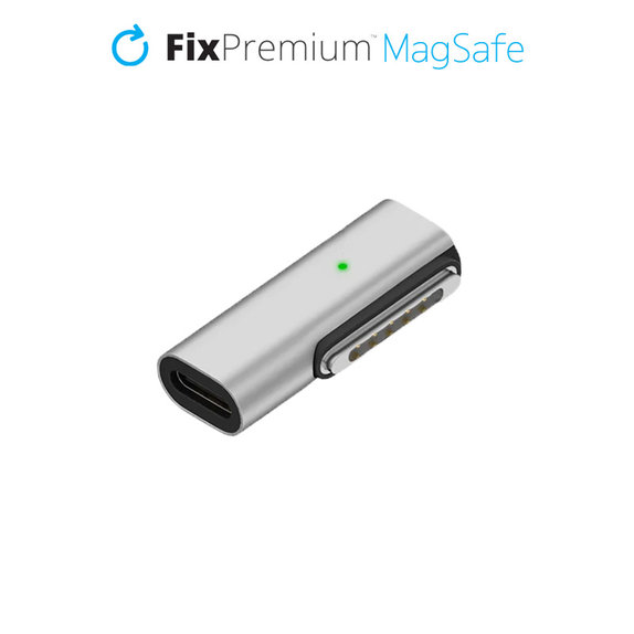 Adattatore USB-C a MagSafe 3, Silver, FixPremium