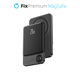 Power Bank MagSafe con LCD 5000mAh, Black, FixPremium