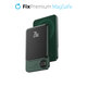 Power Bank MagSafe con LCD 5000mAh, Green, FixPremium