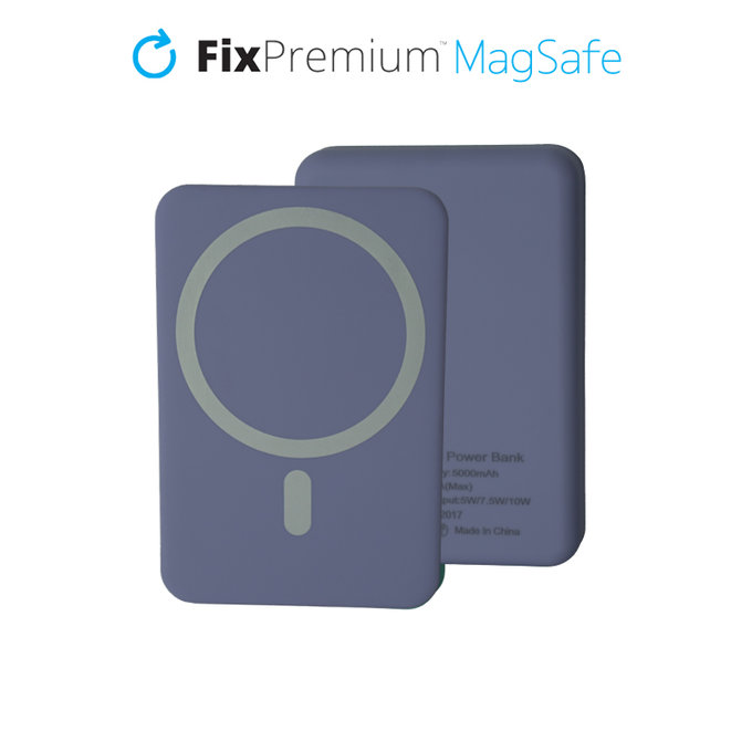 Power Bank MagSafe 5000mAh, Purple, FixPremium