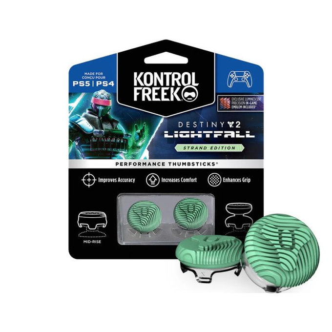 Cappucci estesi per levette controller Destiny 2 per PS4/PS5, Kontrol Freek