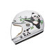Casco da bambino per monopattino elettrico e bicicletta 46-52cm, Panda