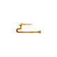 Sensore di impronte digitali con cavo flex per Realme C53 RMX3760, Champion Gold