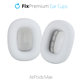 Cuscinetti auricolari di ricambio per AirPods Max, Eco-Leather, White