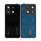 Cover batteria per Xiaomi Redmi Note 13 Pro 5G 2312DRA50C, Midnight Black, 5600090N1600, Genuine Service Pack