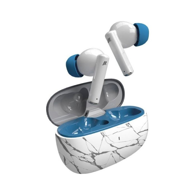 Auricolari wireless TWS RASH, Blu fantasy, Music Hero