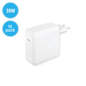 Adattatore di ricarica USB-C, 30W, compatibile con Apple, 10 pz.