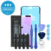Batteria per iPhone XS, 2658mAh, Adesivo, Attrezzi, FixPremium