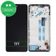 Schermo per Xiaomi Redmi Note 12 Pro 4G 2209116AG, Vetro touch con cornice