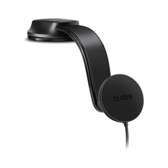 Supporto auto Flexy con MagSafe 15W, Black, SBS