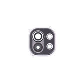 Frame con lente fotocamera posteriore per Xiaomi Mi 11 M2011K2G, Midnight Gray, 56000J00K200, Genuine Service Pack
