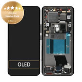 Schermo per Xiaomi 14 Ultra, Black, Vetro touch con cornice, 56000500N100, Genuine Service Pack