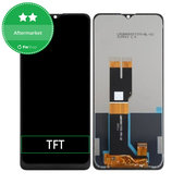 Schermo LCD per Nokia 2.4, Vetro touch senza cornice