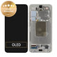 Schermo per Samsung S24 S921B, Amber Yellow, Vetro touch con cornice, GH82-33287D, Genuine Service Pack
