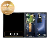 Schermo per Samsung Z Fold 6 F956B, Navy, Vetro touch con cornice, GH82-35042C, Genuine Service Pack