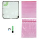 Set adesivi LCD per Samsung Z Flip 6 F741B, 7 FE F761B, GH82-35141A, Genuine Service Pack