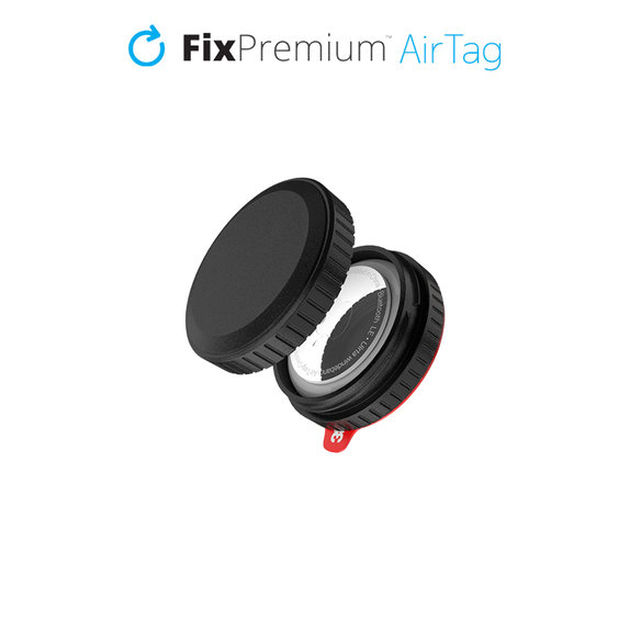 Custodia protettiva per AirTag, Black, FixPremium