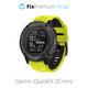 Cinturino in silicone bicolore per Garmin QuickFit 26mm, Green, FixPremium