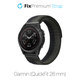 Cinturino in nylon per Garmin QuickFit 26mm, Grey, FixPremium