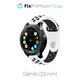 Cinturino sportivo in silicone per Garmin 22mm, White, FixPremium