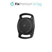 Collare per AirTag per cani e gatti, Black, FixPremium