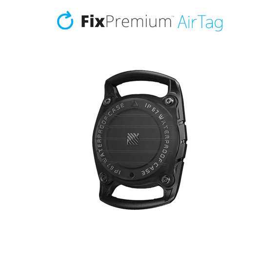 Collare per AirTag per cani e gatti, Black, FixPremium