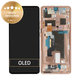 Schermo per Motorola Edge 50 Ultra, Peach Fuzz, Vetro touch con cornice, 5D68C24485, Genuine Service Pack