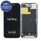 Schermo In-Cell FHD per iPhone 14 Pro, Vetro touch con cornice, FixPremium