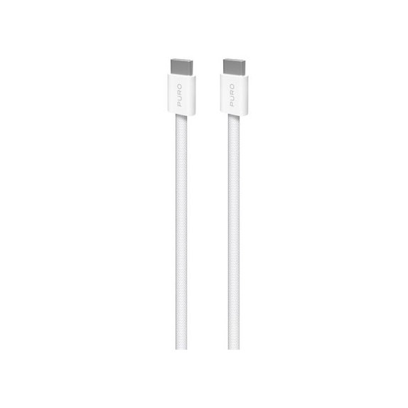 Cavo USB-C a USB-C 240W FABK4 2 m, White, PURO