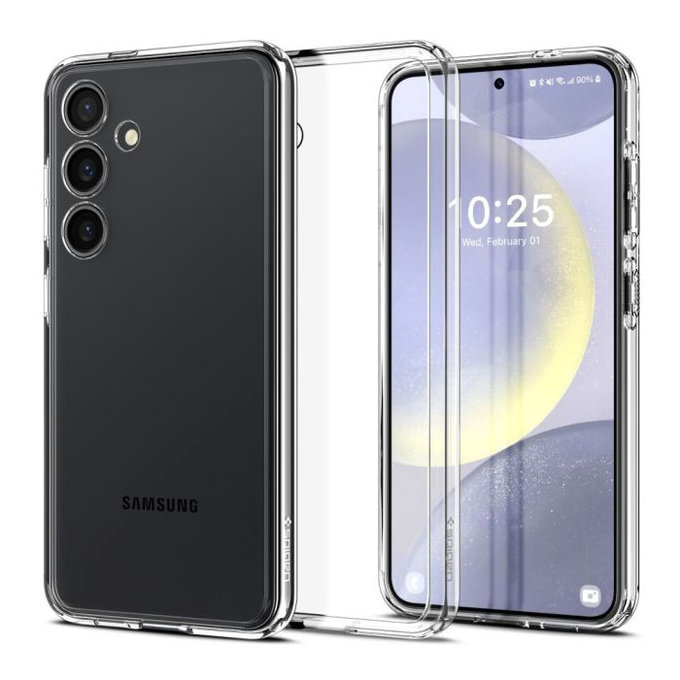 Custodia Ultra Hybrid per Samsung S24 Plus, Crystal Clear, Spigen