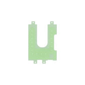 Adesivo batteria per Samsung A35 A356B