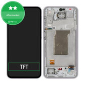 Schermo per Samsung A35 A356B, Awesome Lilac, Vetro touch con cornice