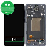 Schermo per Samsung A55 A556B, Awesome Navy, Vetro touch con cornice