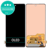 Schermo OLED per Samsung M55 M556B, Vetro touch senza cornice