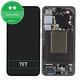 Schermo per Samsung S24 S921B, Onyx Black, Vetro touch con cornice