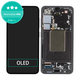 Schermo OLED per Samsung S24 S921B, Onyx Black, Vetro touch con cornice