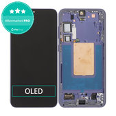 Schermo OLED per Samsung Galaxy S24 Plus S926B, Cobalt Violet, Vetro touch con cornice
