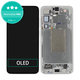 Schermo OLED per Samsung Galaxy S24 Plus S926B, Marble Grey, Vetro touch con cornice